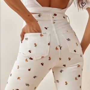 Reformation High Rise Straight Jean